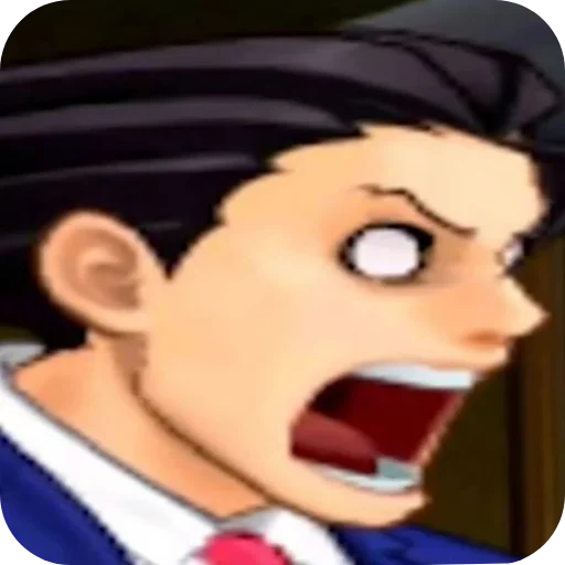 👄 Стикер «Ace Attorney» для Telegram