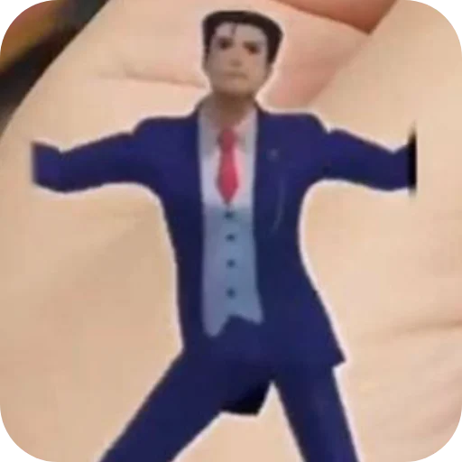 🧸 Стикер «Ace Attorney» для Telegram