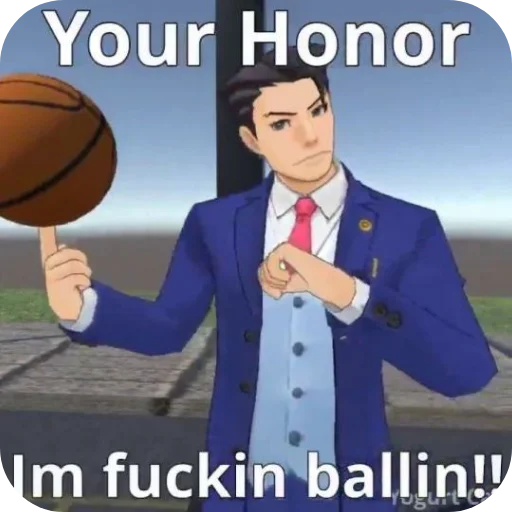 🖼 Стикер «Ace Attorney» для Telegram
