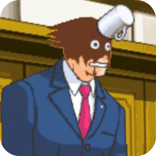 👔 Стикер «Ace Attorney» для Telegram