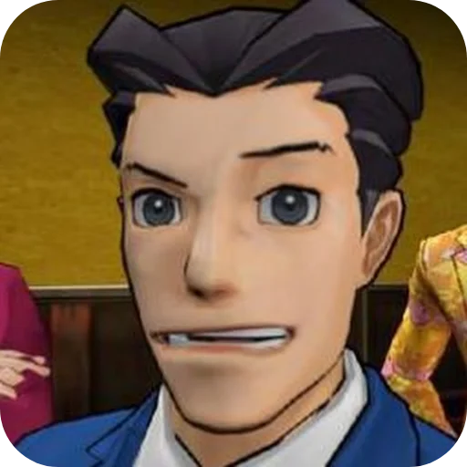👍 Стикер «Ace Attorney» для Telegram