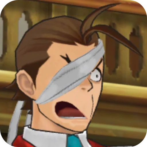 📖 Стикер «Ace Attorney» для Telegram