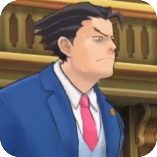 👔 Стикер «Ace Attorney» для Telegram