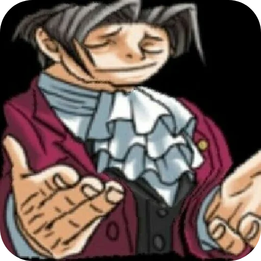 👄 Стикер «Ace Attorney» для Telegram