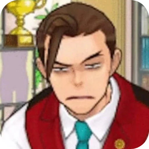 👄 Стикер «Ace Attorney» для Telegram