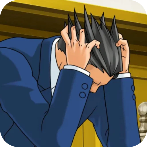 🏖 Стикер «Ace Attorney» для Telegram