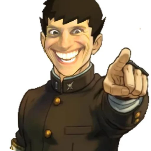 ✋ Стикер «Ace Attorney» для Telegram