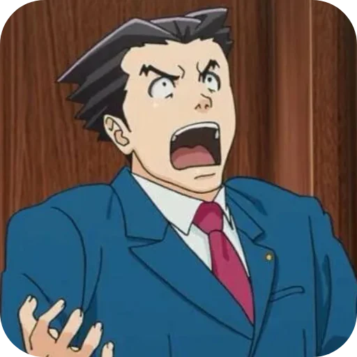📖 Стикер «Ace Attorney» для Telegram