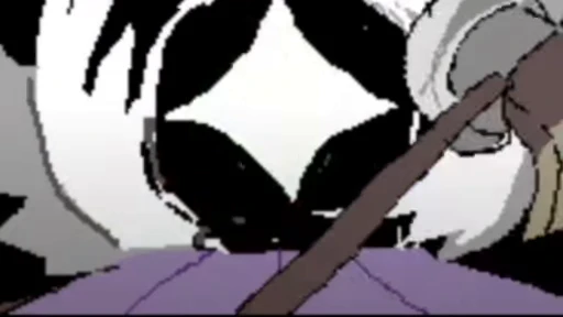 🔨 Стикер «Asgore runs over Dess» для Telegram