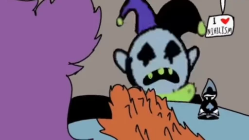 #️⃣ Стикер «Asgore runs over Dess» для Telegram