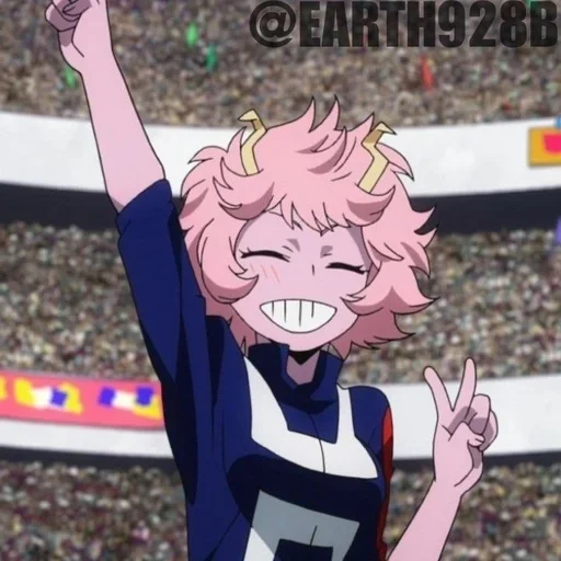 🌟 Стикер «Ashido Mina» для Telegram