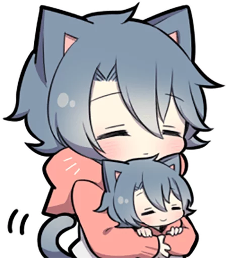 😐 Стикер «Ash Kitten» для Telegram