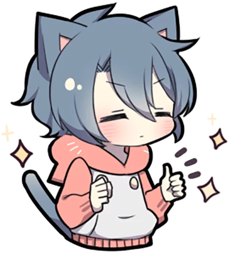 👍 Стикер «Ash Kitten» для Telegram