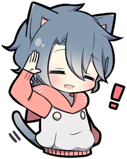 👌 Стикер «Ash Kitten» для Telegram