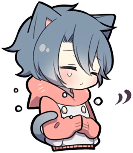 😓 Стикер «Ash Kitten» для Telegram