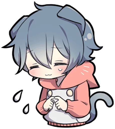 😞 Стикер «Ash Kitten» для Telegram