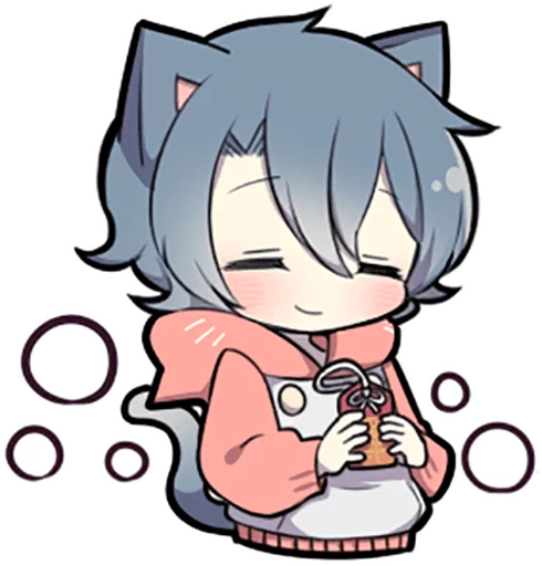 😊 Стикер «Ash Kitten» для Telegram