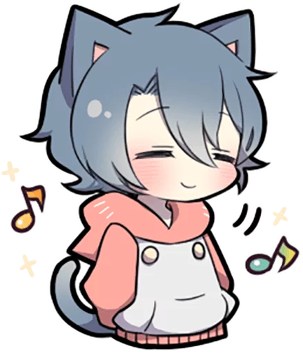 🎶 Стикер «Ash Kitten» для Telegram