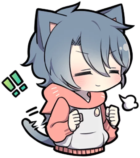 ☺️ Стикер «Ash Kitten» для Telegram