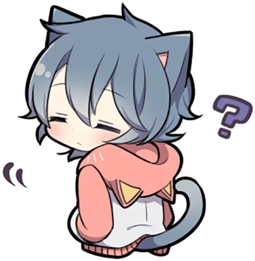❓ Стикер «Ash Kitten» для Telegram