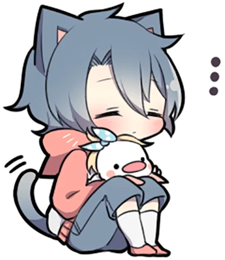 😐 Стикер «Ash Kitten» для Telegram
