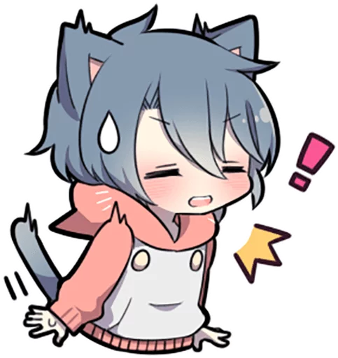 ❗ Стикер «Ash Kitten» для Telegram