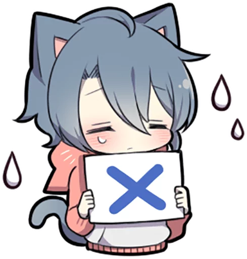 ❌ Стикер «Ash Kitten» для Telegram