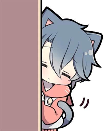 👀 Стикер «Ash Kitten» для Telegram