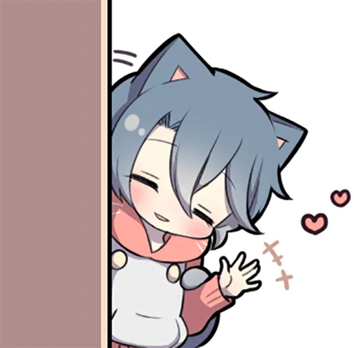 👋 Стикер «Ash Kitten» для Telegram