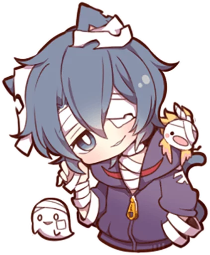 😏 Стикер «Ash Kitten» для Telegram