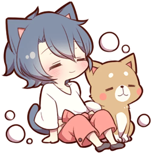 😊 Стикер «Ash Kitten» для Telegram