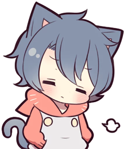 😕 Стикер «Ash Kitten» для Telegram