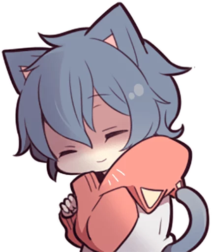 😈 Стикер «Ash Kitten» для Telegram