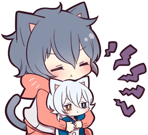 😤 Стикер «Ash Kitten» для Telegram