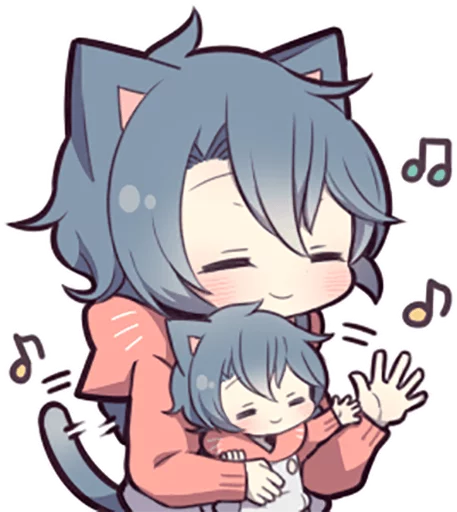 👋 Стикер «Ash Kitten» для Telegram