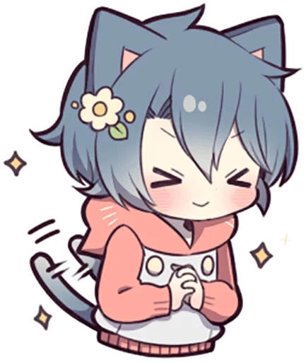 😆 Стикер «Ash Kitten» для Telegram
