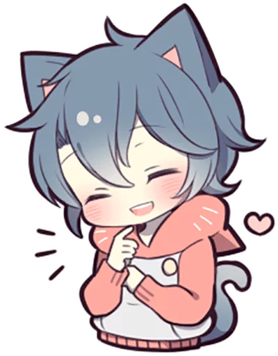 😄 Стикер «Ash Kitten» для Telegram