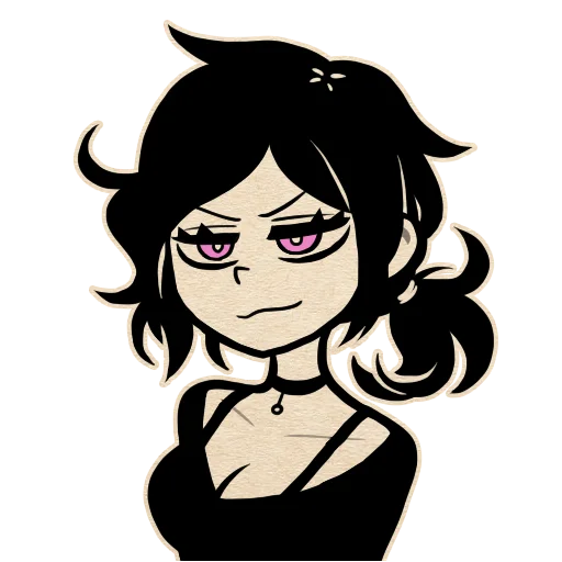 🩸 Стикер «Ashley Graves» для Telegram