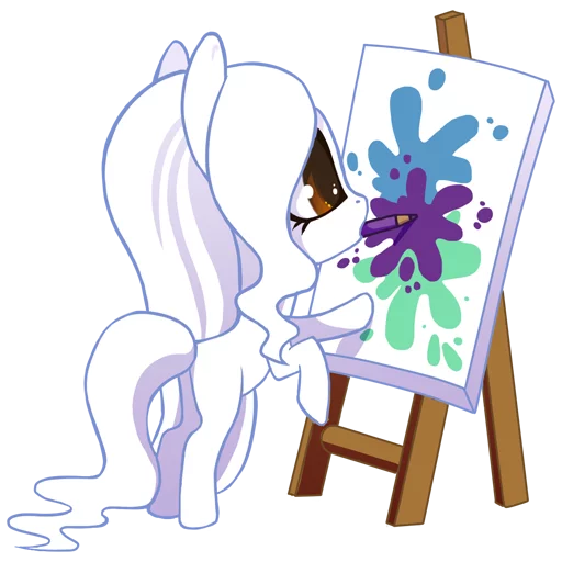 🎨 Стикер «Ashley Arctic Fox» для Telegram