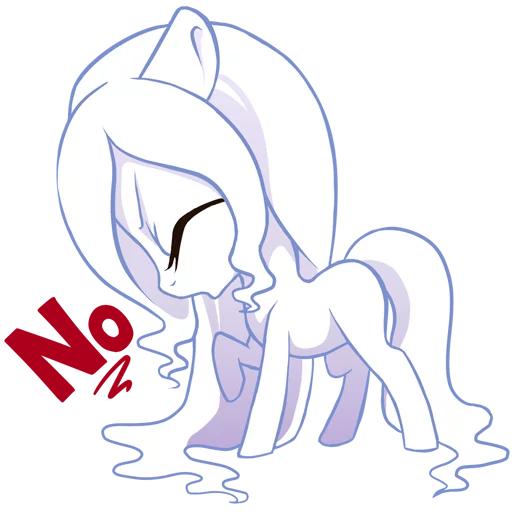 🙁 Стикер «Ashley Arctic Fox» для Telegram