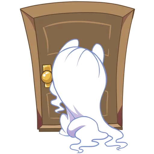 🚪 Стикер «Ashley Arctic Fox» для Telegram