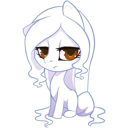 😏 Стикер «Ashley Arctic Fox» для Telegram