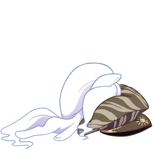😑 Стикер «Ashley Arctic Fox» для Telegram