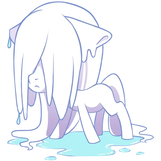 ☔ Стикер «Ashley Arctic Fox» для Telegram