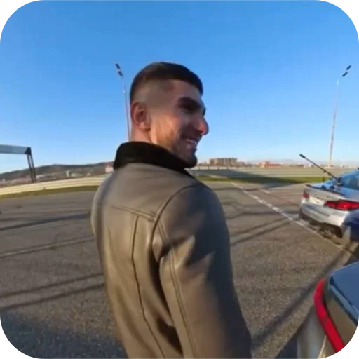 🚗 Стикер «Асхаб Тамаев» для Telegram