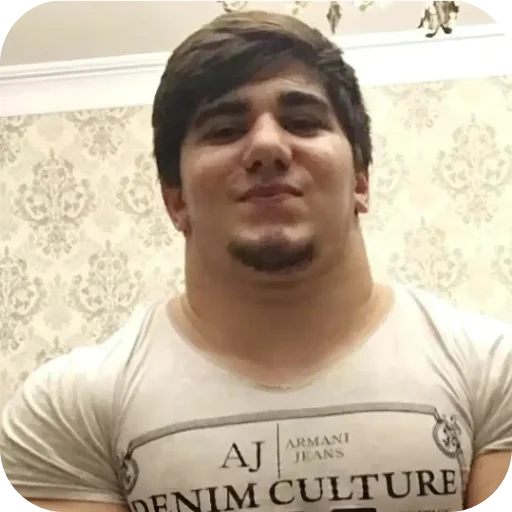 💇 Стикер «Асхаб Тамаев» для Telegram