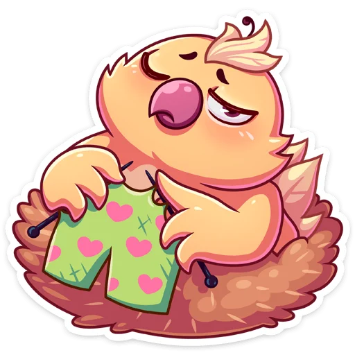 🙈 Стикер «Пепелок» для Telegram