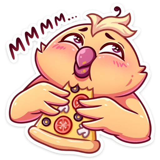 🍕 Стикер «Пепелок» для Telegram