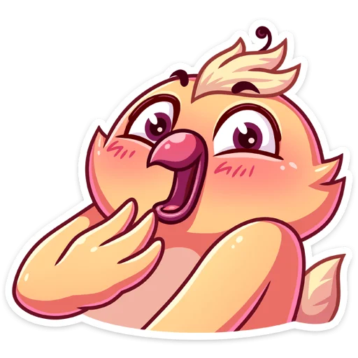 ☺️ Стикер «Пепелок» для Telegram