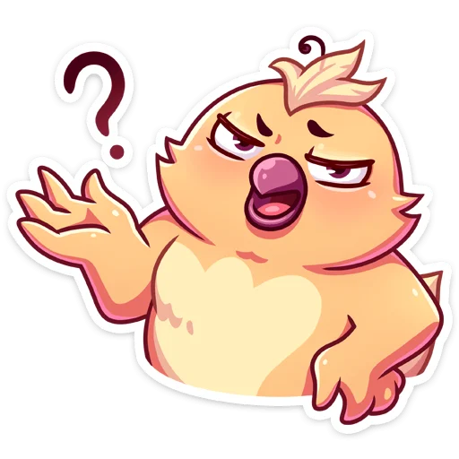 🤨 Стикер «Пепелок» для Telegram